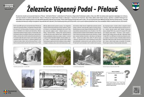 Železnice ve&nbsp;Vápenném Podole
