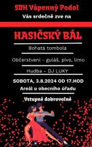 Hasičský bál 2024